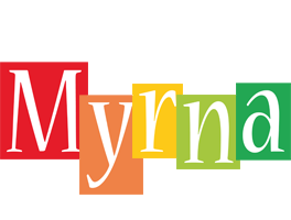 Myrna colors logo