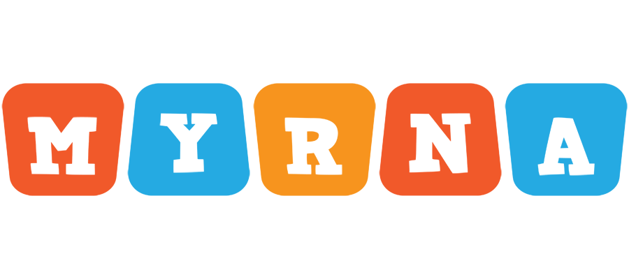 Myrna comics logo