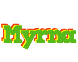 Myrna crocodile logo