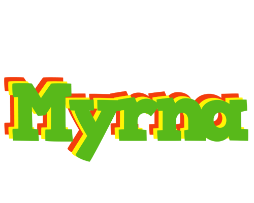 Myrna crocodile logo