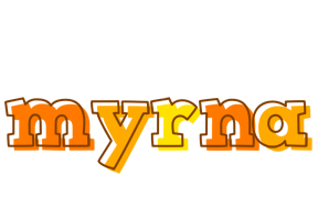 Myrna desert logo