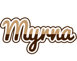 Myrna exclusive logo