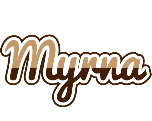 Myrna exclusive logo