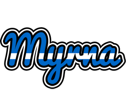 Myrna greece logo