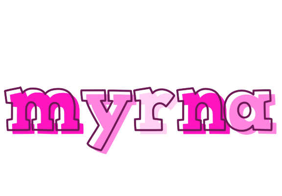 Myrna hello logo