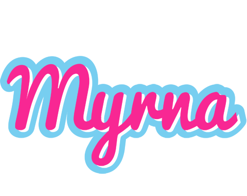 Myrna popstar logo