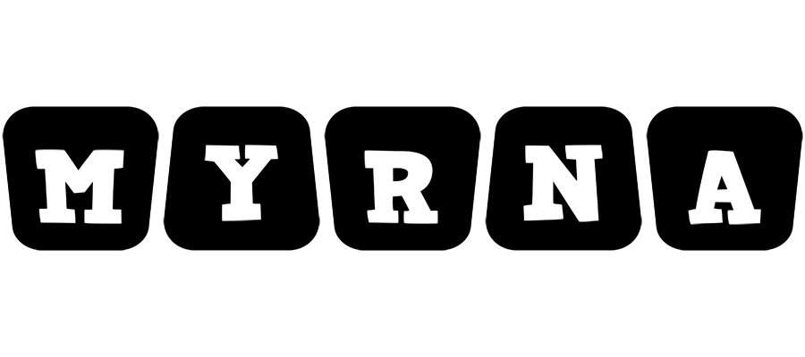 Myrna racing logo