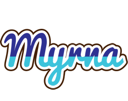 Myrna raining logo