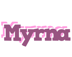 Myrna relaxing logo