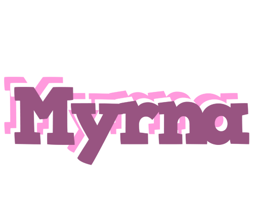 Myrna relaxing logo