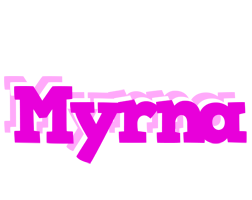 Myrna rumba logo