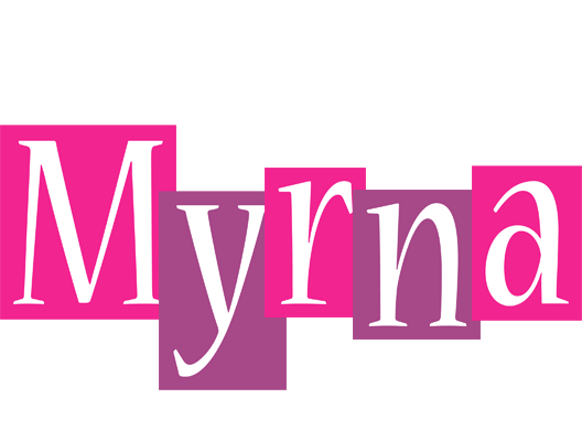 Myrna whine logo