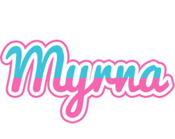 Myrna woman logo