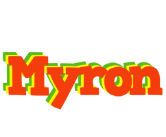 Myron bbq logo