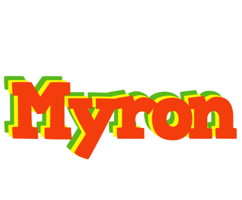 Myron bbq logo