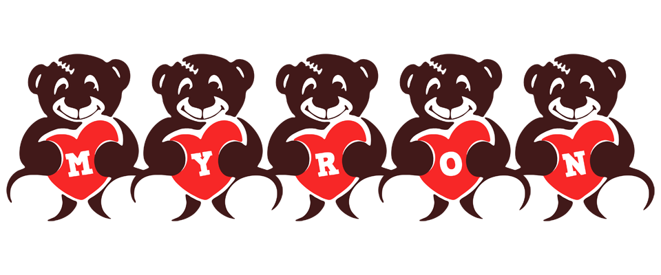 Myron bear logo
