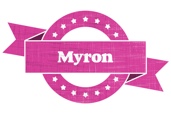 Myron beauty logo