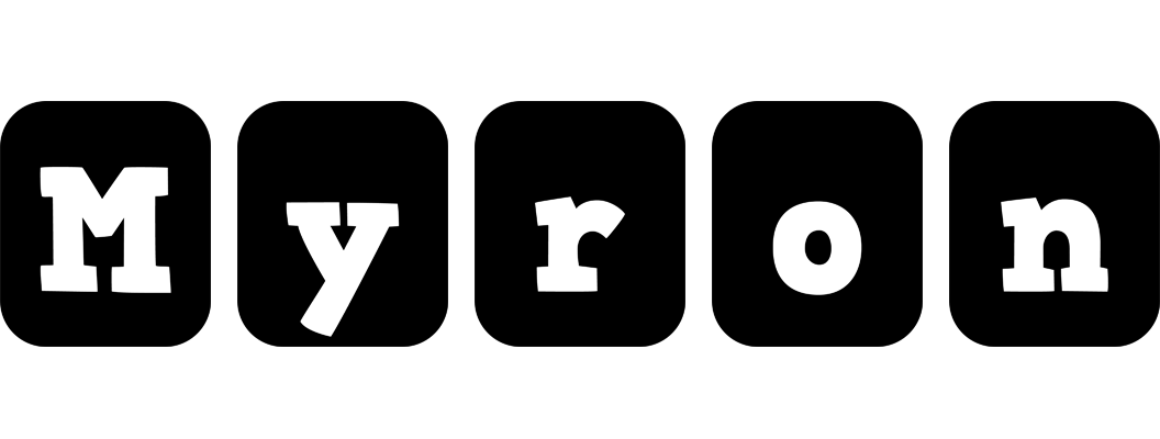 Myron box logo