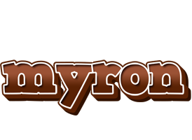 Myron brownie logo