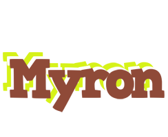 Myron caffeebar logo