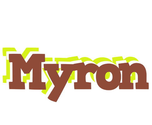 Myron caffeebar logo