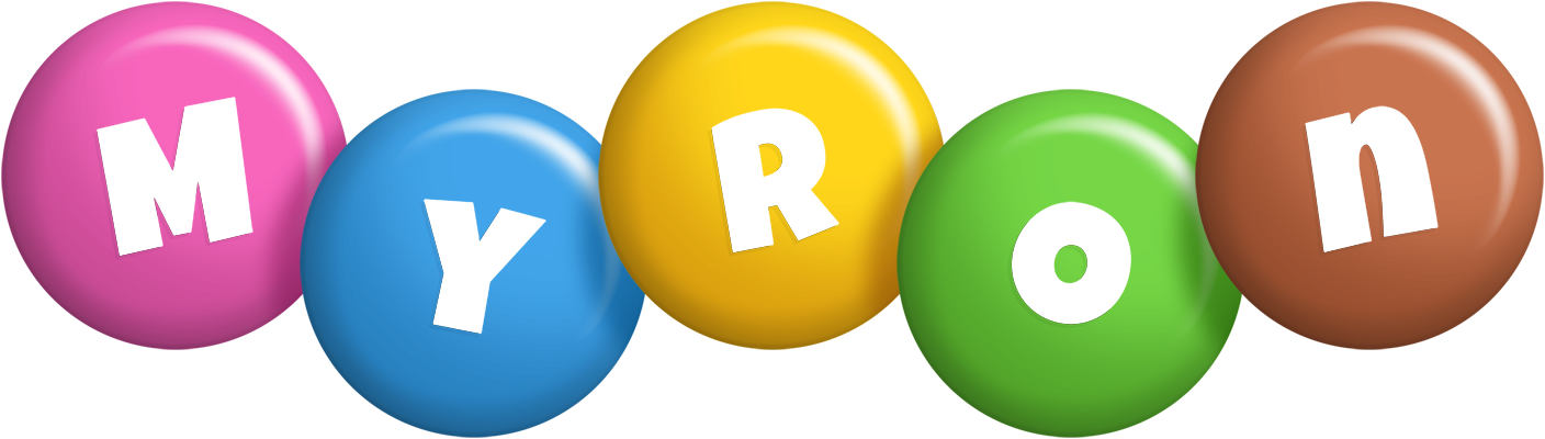 Myron candy logo