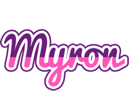 Myron cheerful logo