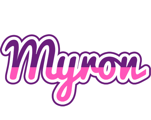 Myron cheerful logo