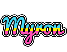 Myron circus logo