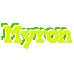 Myron citrus logo