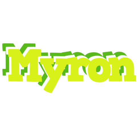 Myron citrus logo