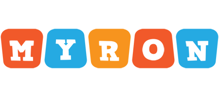 Myron comics logo