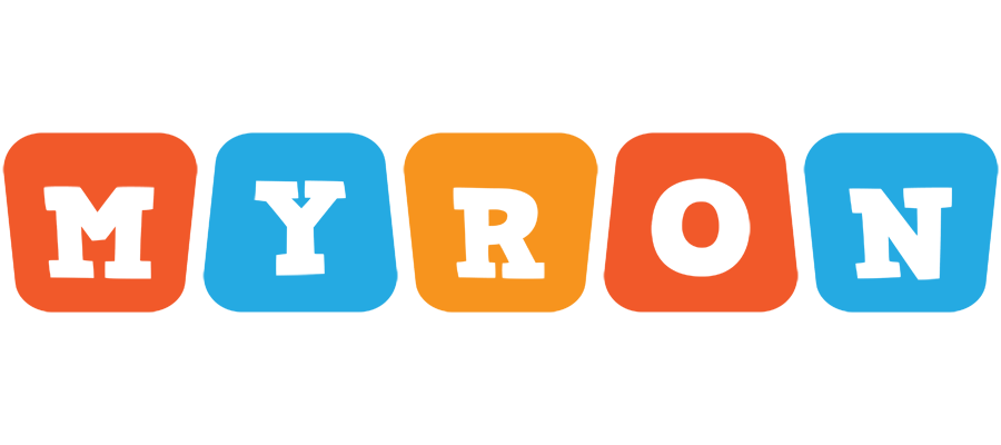 Myron comics logo