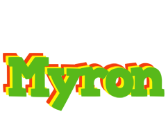 Myron crocodile logo