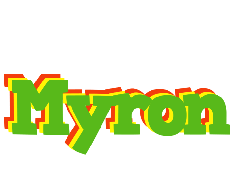 Myron crocodile logo