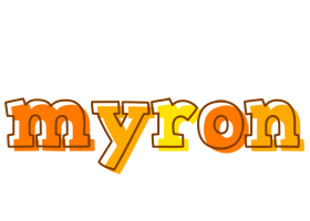 Myron desert logo