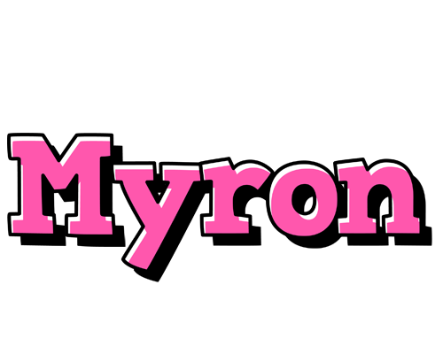 Myron girlish logo