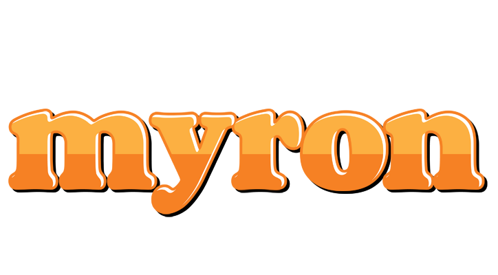 Myron orange logo