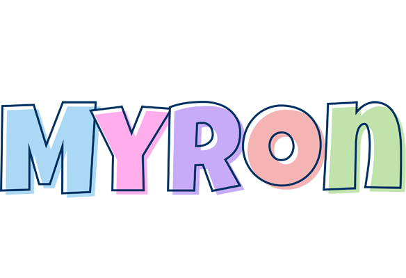 Myron pastel logo
