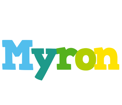 Myron rainbows logo
