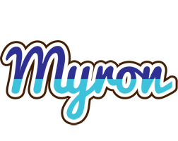 Myron raining logo