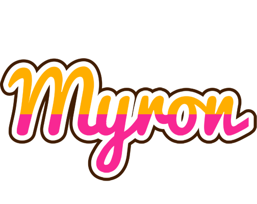 Myron smoothie logo