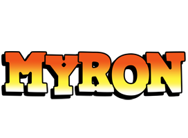 Myron sunset logo