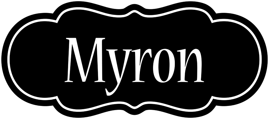 Myron welcome logo