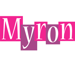 Myron whine logo