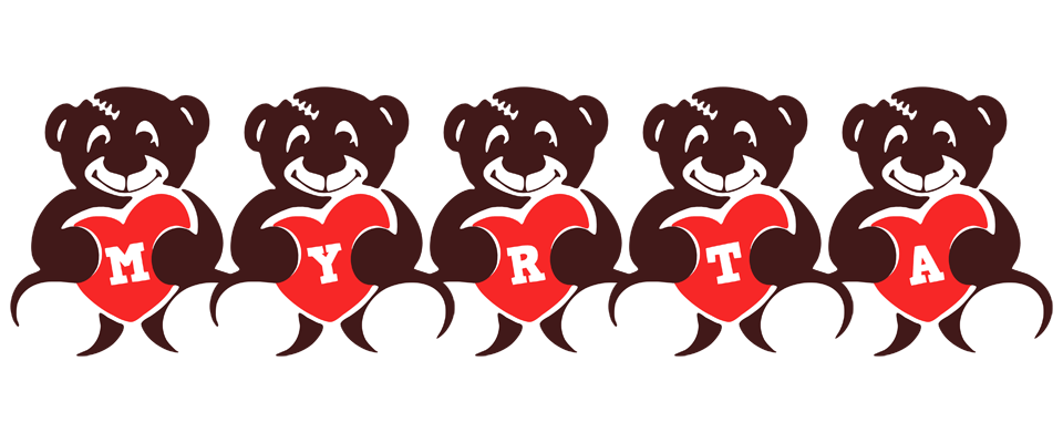 Myrta bear logo
