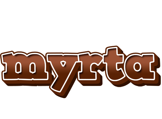 Myrta brownie logo