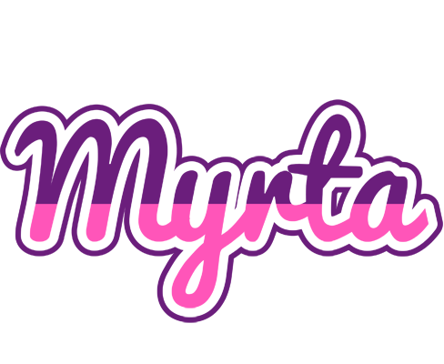 Myrta cheerful logo