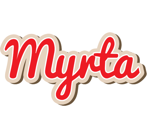 Myrta chocolate logo