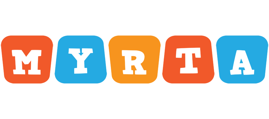 Myrta comics logo